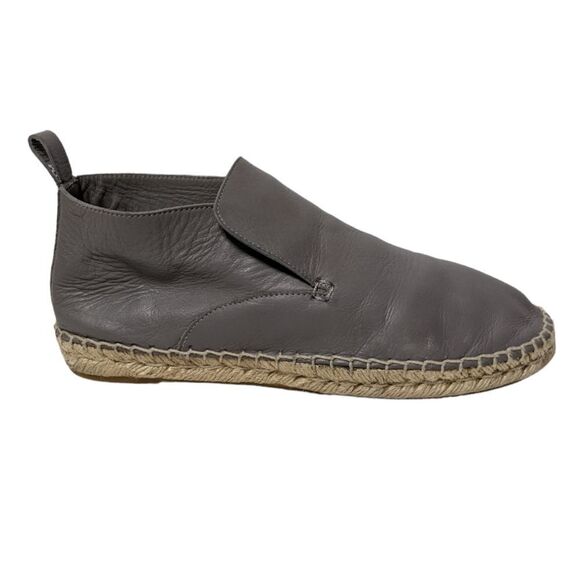 VINCE Ronan Slip-On Leather Espadrilles 7 - Picture 1 of 11